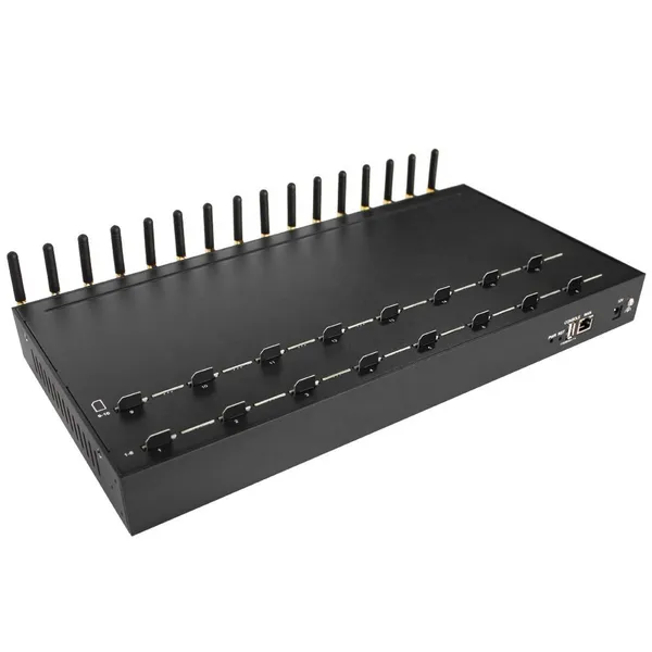 Горячая продажа 2G M26 VOIP Gateway 16-16, поддерживающего изменение IMEI, SMPP API, SMS Bulk Router, Simbox для отправки и приема SMS