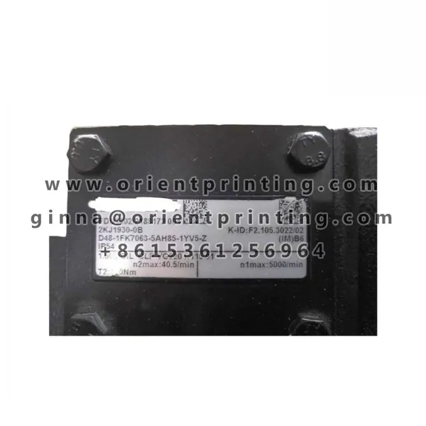 F2.105.3022 Motor Pile Drive Anlegerhptst For Heidelberg Offset Press Parts photo-4
