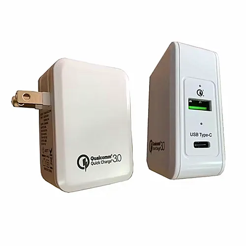AOTECH Multi-function 2 in 1 Portable Dual USB Hub Charger With QC3.0 photo-2