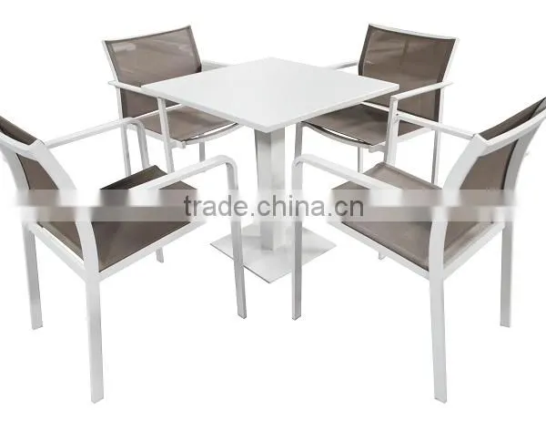 All Weather Cheap Garden Furniture Outdoor Table and Chair WPC Dining Set photo-6