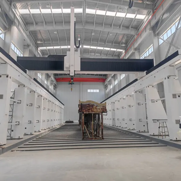 Five axis machining center