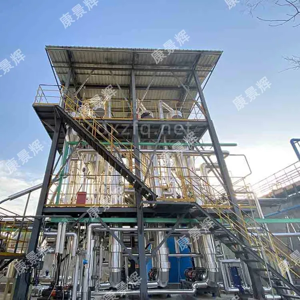 Multi-effect Evaporator MEE With 304 Stainless Steel, PLC Automatic Control, 220V 50Hz, Standard Compliant for Industrial Waste Concentration photo-3