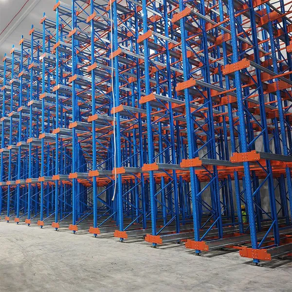 Automated Radio Shuttle Rack with PLC Control for High-Density Storage