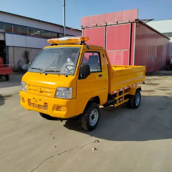 Electric Engineering Transport Vehicle in the Park, Agricultural Four - Wheel New Energy Dump Truck With Simple Operation photo-2