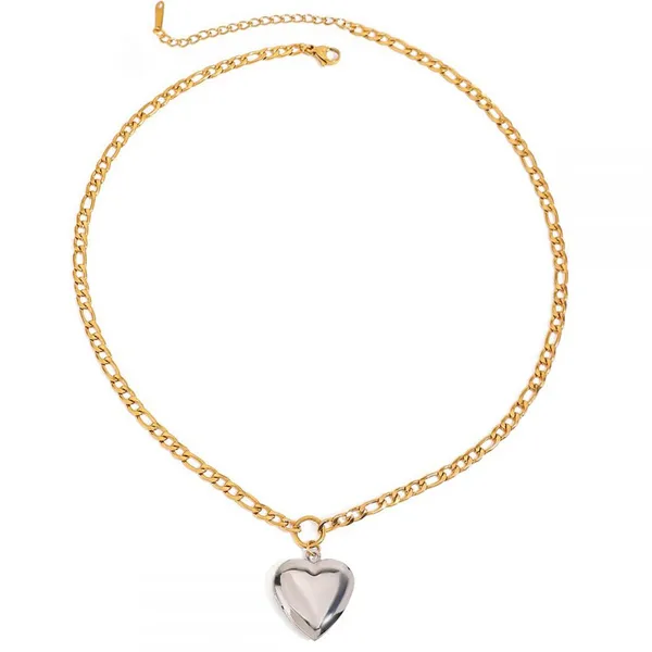Non-Tarnish Stainless Steel Necklace With 0.5 Micron TiN Layer Protection photo-2