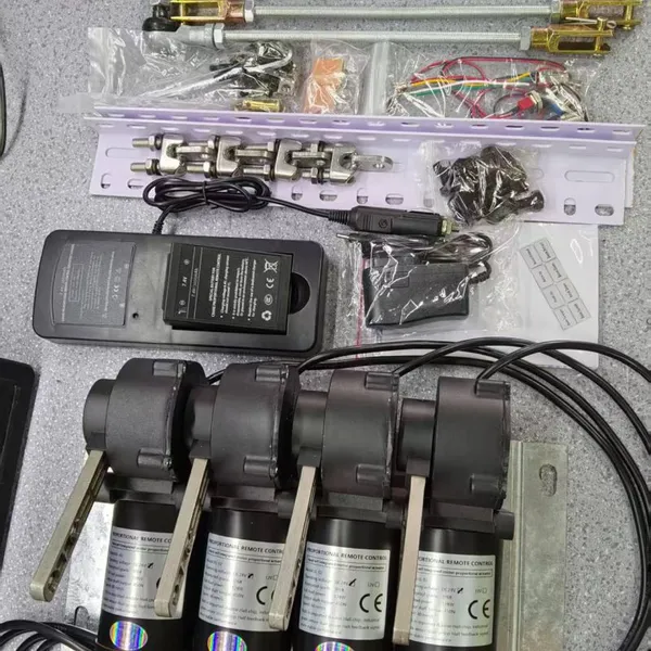 Truck Crane Controller 7 Joystick 8 Joystick Clutch Remote Controller Crane Kit 12v 24v photo-4