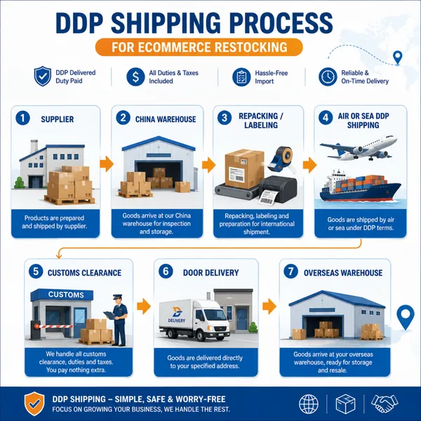 China DDP Shipping for TikTok Shop Restocking Orders photo-5
