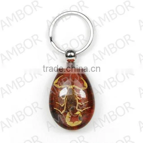 Wholesale Real Flower and Insect Keychain Promotional photo-5