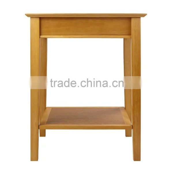 Wood Printer Stand With Drawer and Shelf photo-4