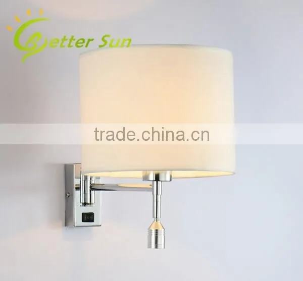 Linen Fabric LED Wall Lack Light/Wall Bracket Light Fitting/Indoor Wall Light Quality Choice photo-3