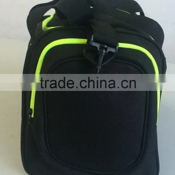 Light Green With Black Color Travel Bag Small Size Duffel Bag photo-2
