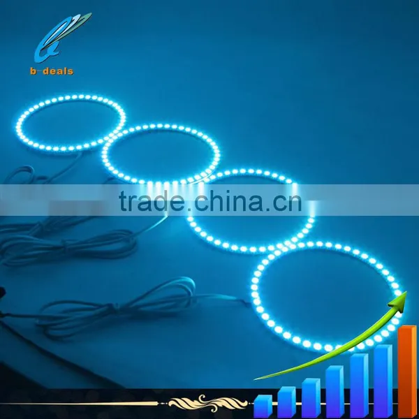 100mm RGB Led Angel Eye Changing Color by the Remote for Ford and Volvo photo-2