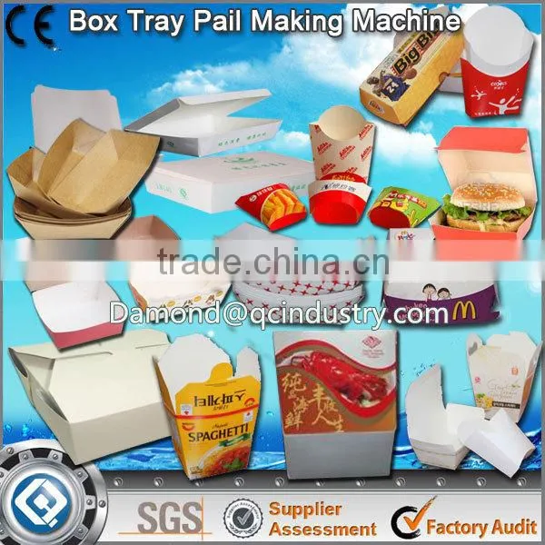 Manufacturer Quality Carton Paper Lunch Box Making Machine photo-2