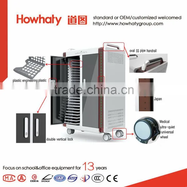 Ipad Charging Cart for Android, IOS System Ipads, Tablets With High Working Efficiency photo-3