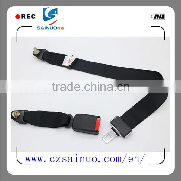 High Quality Simple 2- Points Car Seat Belt Used for Most Car