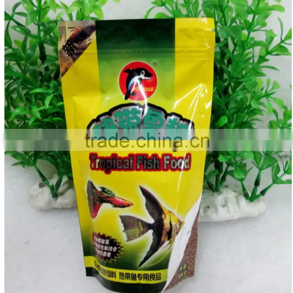 Custom Printing Stand up Fish Food Packaging Material / Plastic Bag Dog Food Packaging photo-3