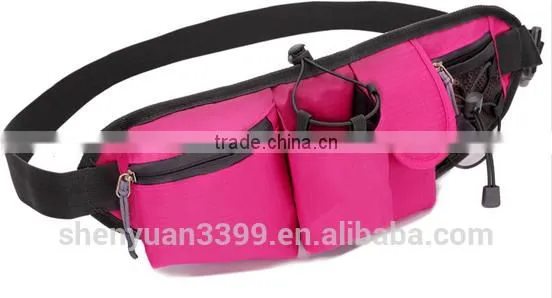 Unisex Sport Waist Bag With Water Bottle Holder Running Bum Bag Waist Pack for Men Women Fanny Pack Belt Bag Cycling Camping photo-3
