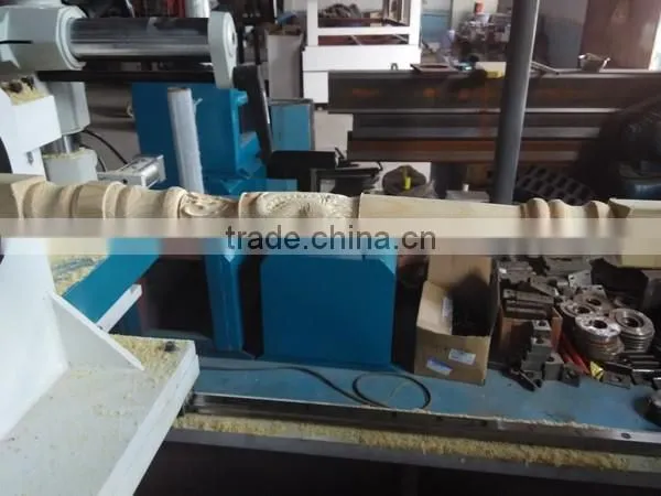 KC1530-S Chinese Wood Turning Lathe With Engraving Function Automatic Cnc Wood Lathe Machine Price Supplier's Choice photo-2