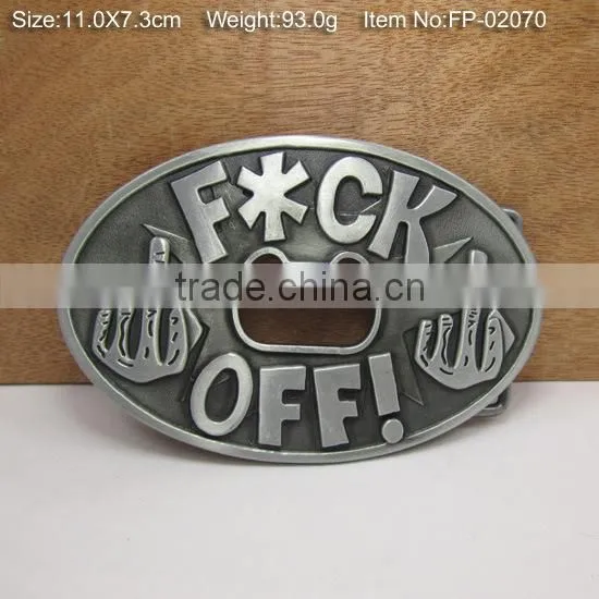 Custom Belt Buckle Hot Sale Rustless Steel Plate Buckles Factory photo-5