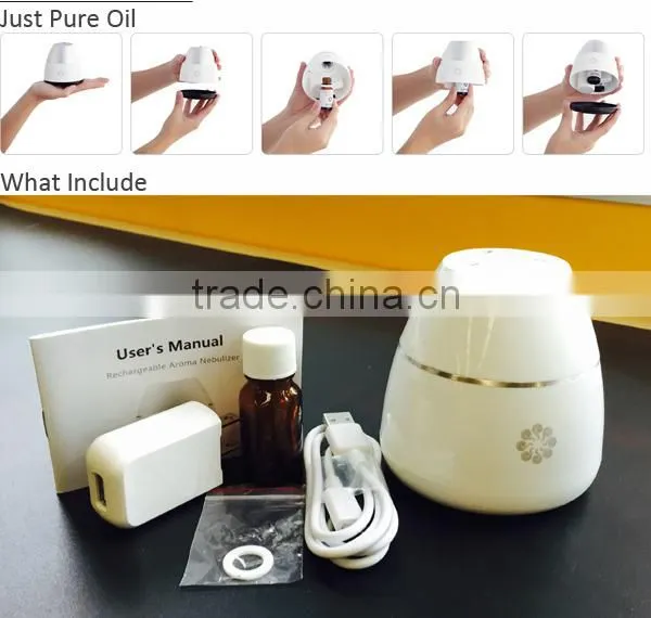 Portable Wireless Diffuser Electric Aroma Essential Oil Diffuser photo-5