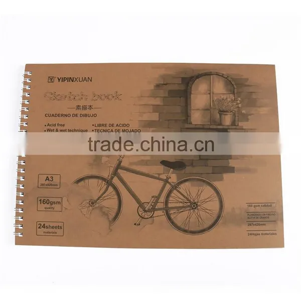 Best Quality Spiral Paper Cover Sketch Book photo-3