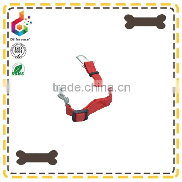 Red Nylon Rope Adjustable Dog Collars photo-2