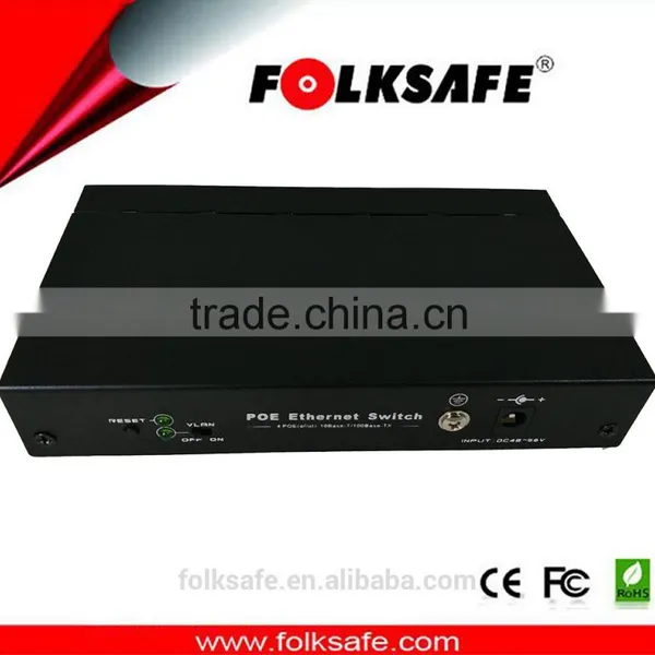 Folksafe Ethernet Switch 4-port Mini With 2 Uplink PoE Light photo-3