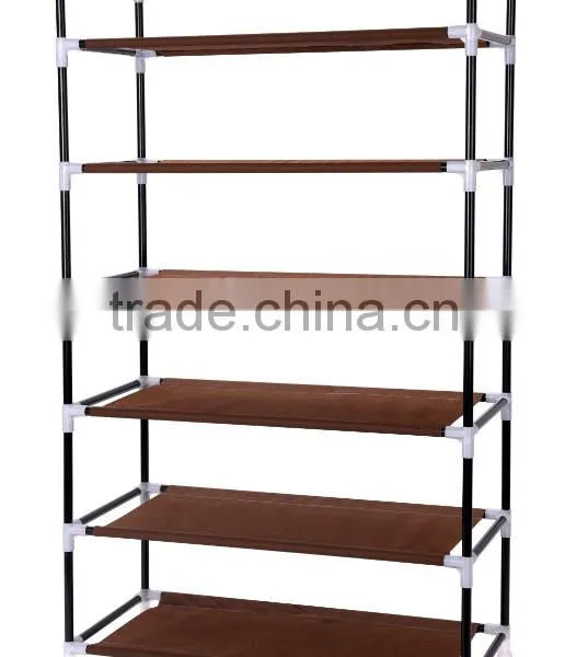 6 Layers Waterproof Folding Rotating Shoe Rack for Sale photo-3