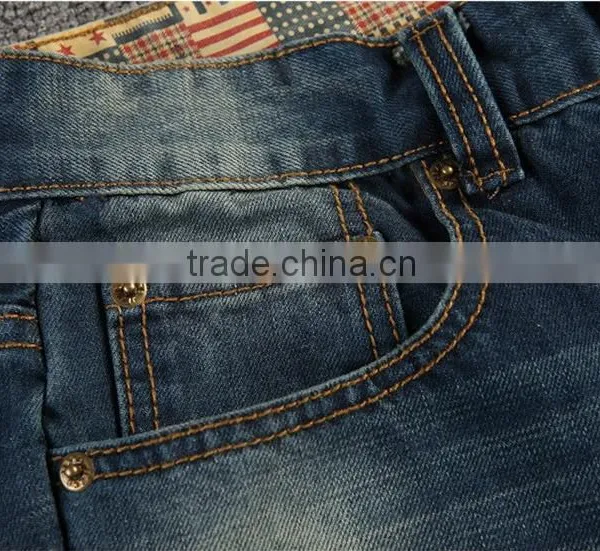 Patchwork Designer High Quality Patched Jeans Ripped Men Rock Men Jeans Hip Hop Jeans Denim Pants photo-5