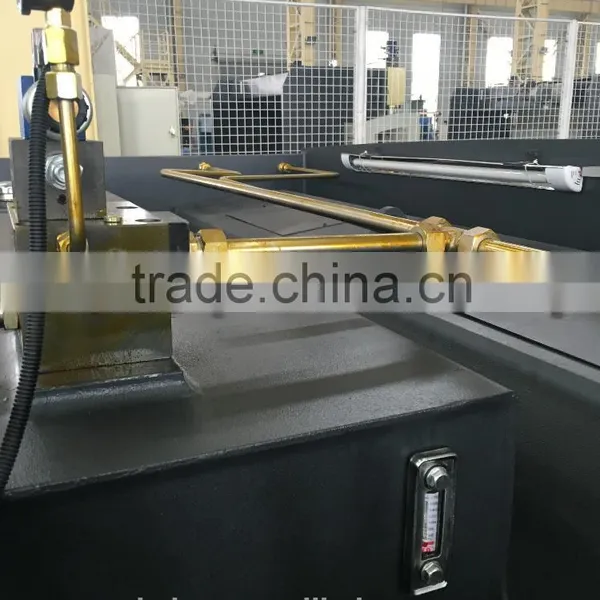 8X3200mm Hydraulic Guillotine Shear,cnc Hydraulic Shearing Machine,metal Sheet Cutting photo-2