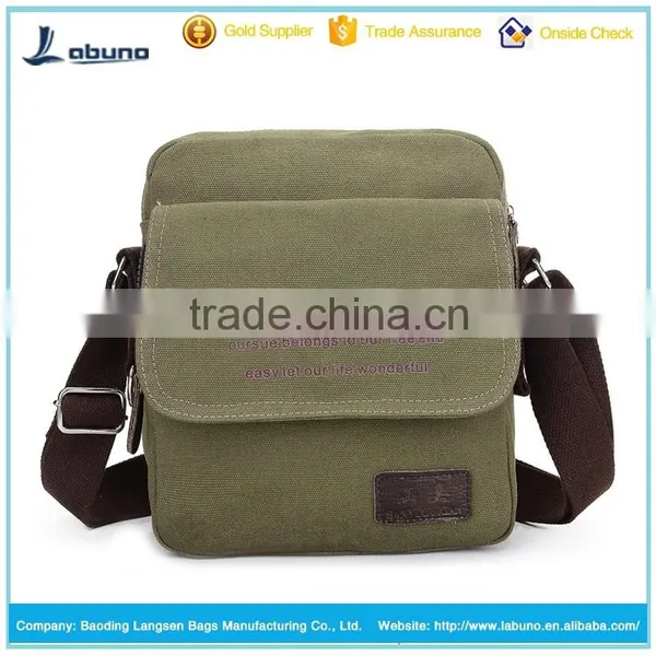 Wholesale Canvas Messenger Bag Factory Price Sale for Teens Messenger Bag photo-3