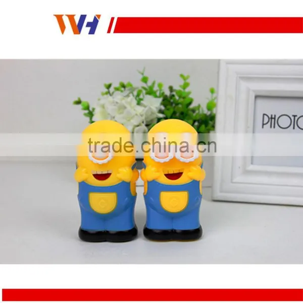Creative Cartoon Little Yellow Man Shape Energy Saving Lamp photo-4