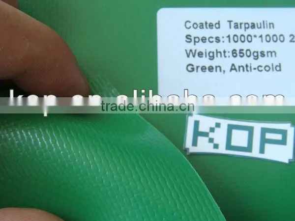 PVC Coated Tarpaulin 1000x1000D 20x20 650g photo-2