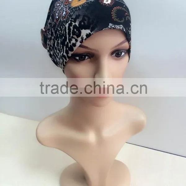 C073 New Style Print Tube Underscarf,muslim Hats photo-3