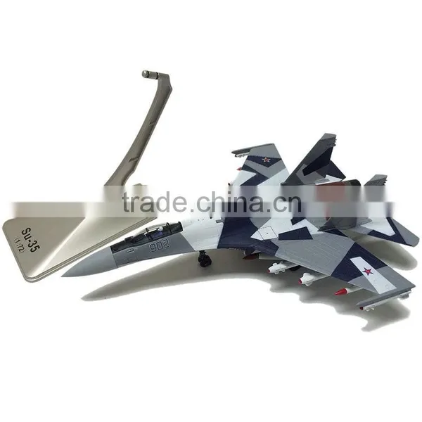 Su 35 Diecast Model Plane Metal Plane Model 1 72 Air Plane Model Airplane photo-5