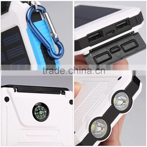 Chargeur Solaire Portable Smartphone Power Bank photo-4