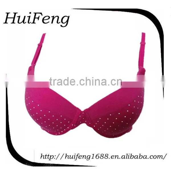 Colorful Ladies Stylish Lace Bra Lingerie photo-2