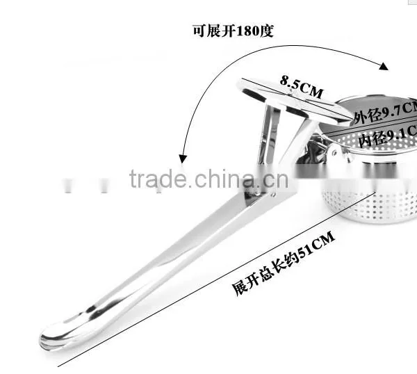 201 Stainless Steel Potato Press, Potato Masher, Potato Ricer photo-2