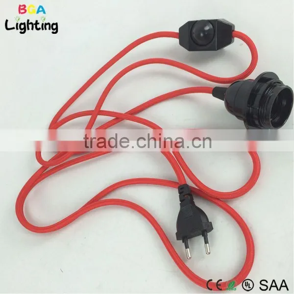 E27 Bakelite Light Socktet Living Room Decoration Pendant Light Kit With Switch photo-5