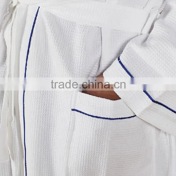 Eco-friendly Wholesale Cotton Pattern Bathrobe Family Bath Robe Set photo-2