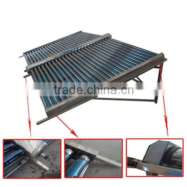 Stainless Steel Roof Heat Pipe Solar Collector photo-3