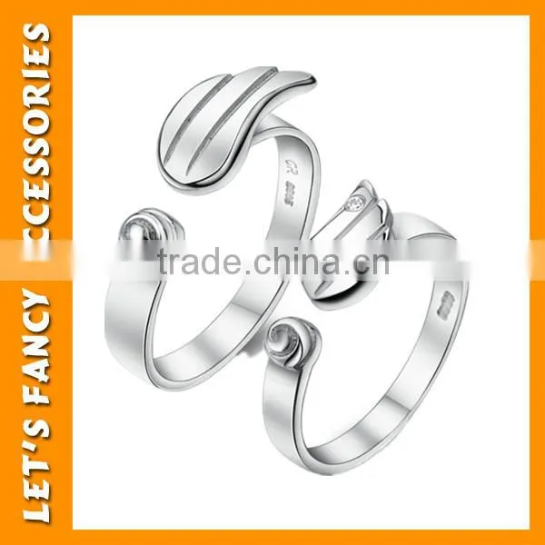 Europe Quality Engagement Wedding Band Sterling 925 Fashion Jewelry Silver Ring PGRG0079 photo-6