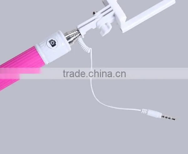 Mini Selfie Stick With 20cm Length Only After Folding, no Need Bluetooth Selfie Stick, Hot Selling Wired Selfie Stick photo-3