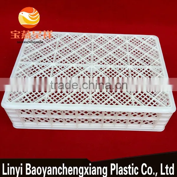 605x420x150mm Plastic Crate for Duckling Baby Chick and Food Freeze and Transportation photo-4