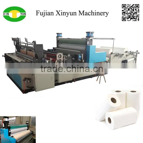 Full Automatic Glue Kitchen Towel Paper Machine