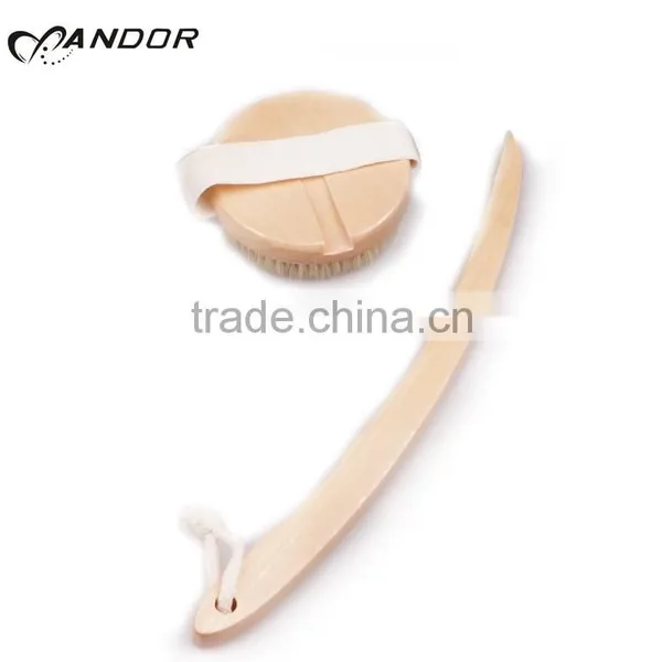 Hot&new Natural Bristle Bath Body Brush photo-5