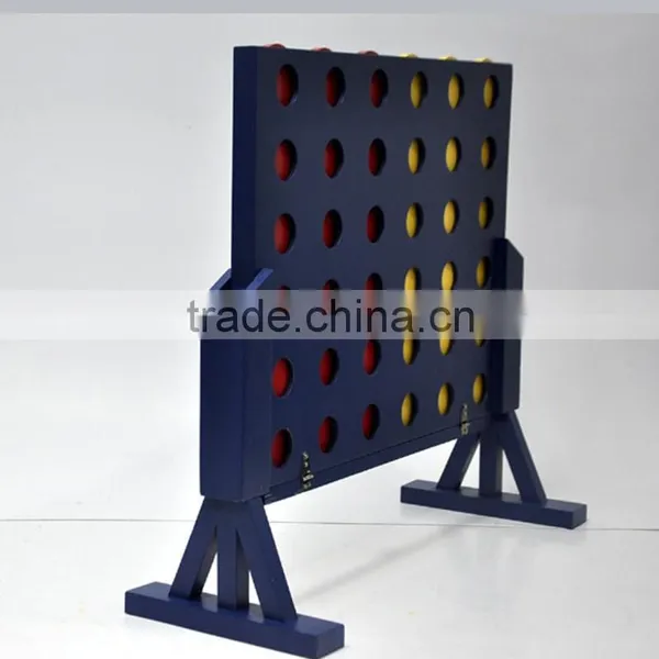 Giant Garden Game Wooden Connect Four Chess photo-6