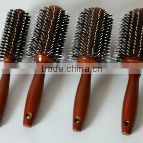 Wooden Porcupine Hair Brush