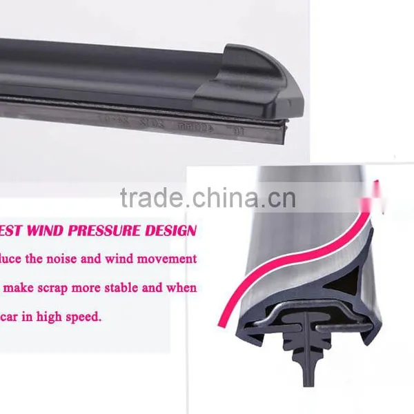 Frameless Wiper Blade for European Car Wiper Arm Universal Wiper Blade photo-4
