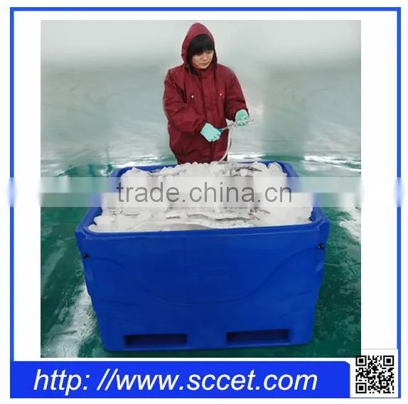 Rotational Molding Insulated Storage Bin for Fish, Fish Saving Container photo-4